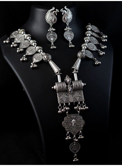 Oxidised Jewelry Set